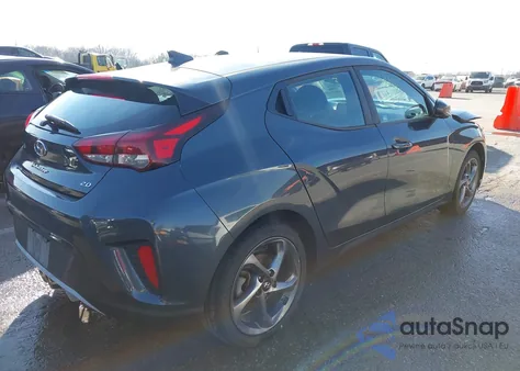 2019 Hyundai Veloster 2.0 z USA, uszkodzony, nr VIN KMHTG6AF4KU008415
